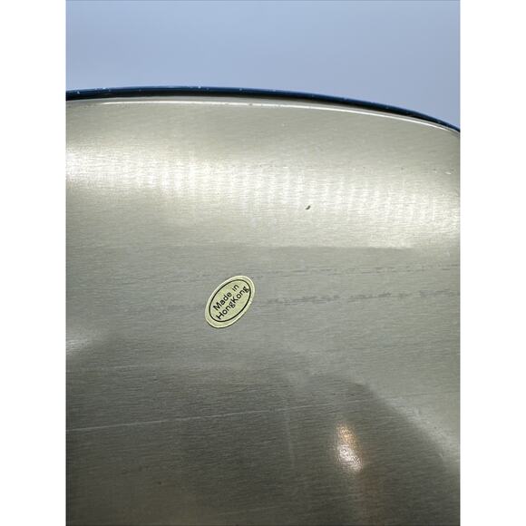 Set of 2 Tin Snack Tea Tray Vintage 1980s Red Bow Goose Home Heart One Mug - Picture 2 of 7